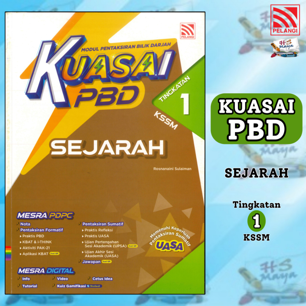 [Buku Latihan] KUASAI PBD SEJARAH TINGKATAN 1 KSSM 2024 [PENERBITAN ...