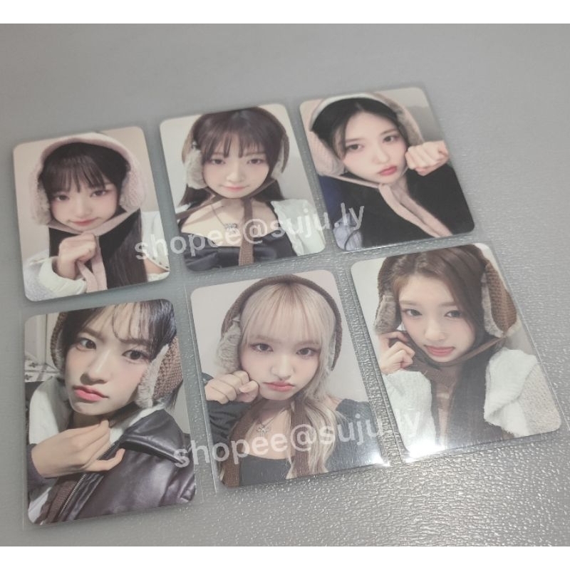 Ive daejeon pob wonyoung anyujin gaeul leeseo rei liz photocard ...