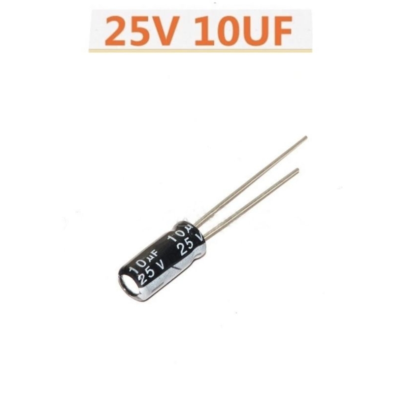 25V 10UF 5*11mm Electrolytic capacitor | Shopee Malaysia