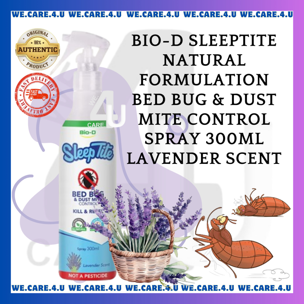 BIOD SLEEPTITE NATURAL FORMULATION BED BUG & DUST MITE CONTROL SPRAY