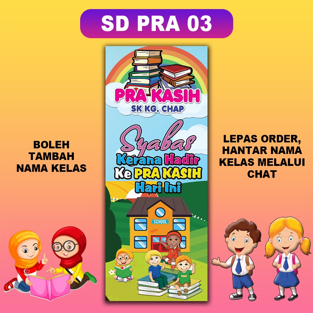 Banting Selamat Datang Ke Kelas Prasekolah Shopee Malaysia