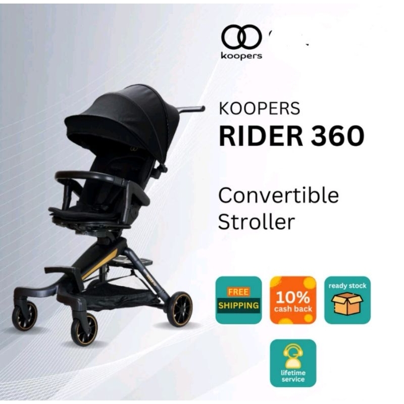 Free stroller Hook 💖Koopers Magic Rider 360 Stroller EN1888 Approved 💖 ...