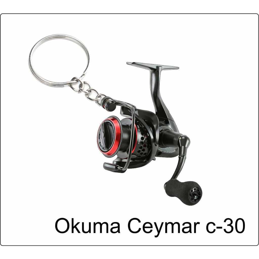 Okuma Ceymar c-30 fishing reel mesin pancing 2d keychain
