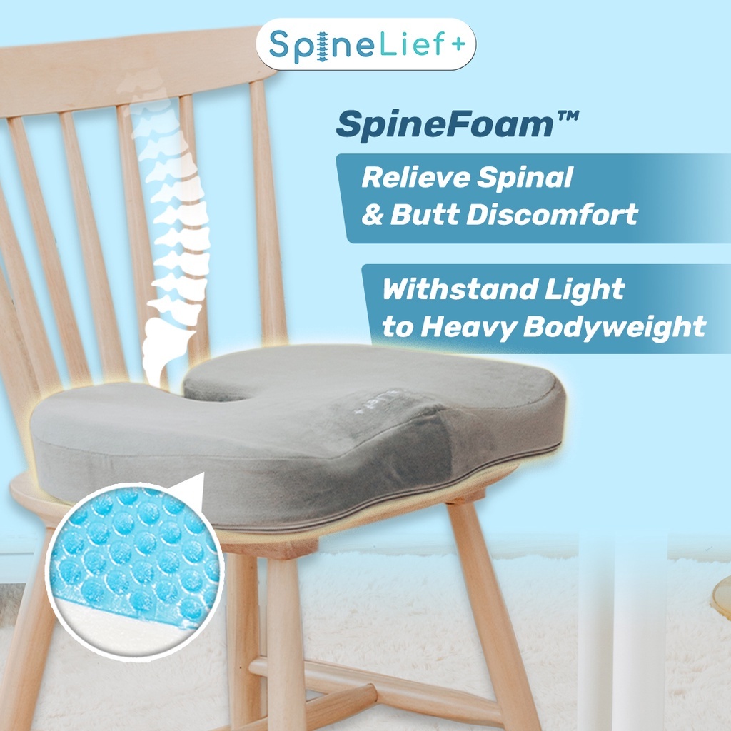 Seat Cushion - SpineFoam™ – SpineLief+ Malaysia