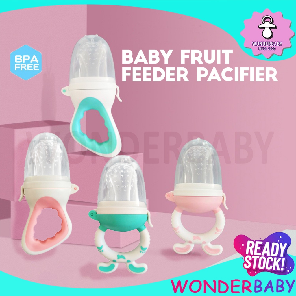 PREMIUM Silicone Baby Fruit & Food Feeder Baby Feeding Fruit Pacifier ...