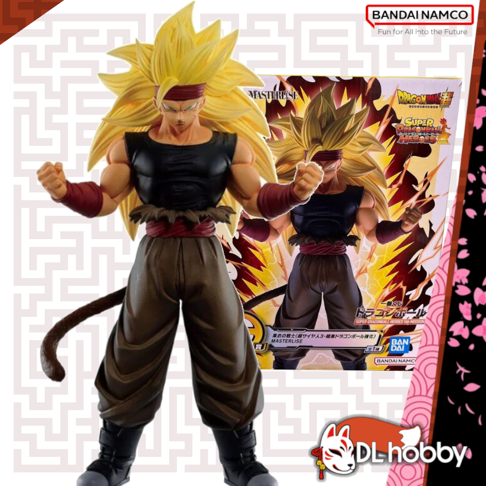 Figurine Dragon Ball Bandai Ichiban Kuji - 5th MISSION Last One - Masked Saiyan Rose 25 Cm - NEUF