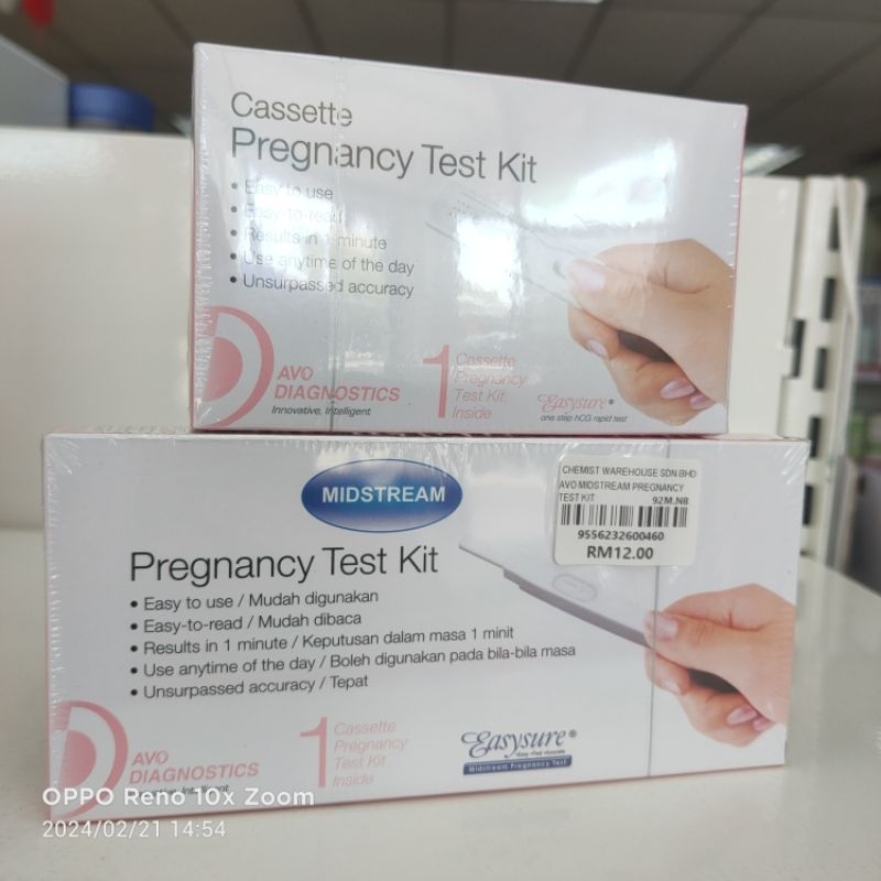 Avo Pregnancy Test kit (casette/midstream) 1pcs | Shopee Malaysia