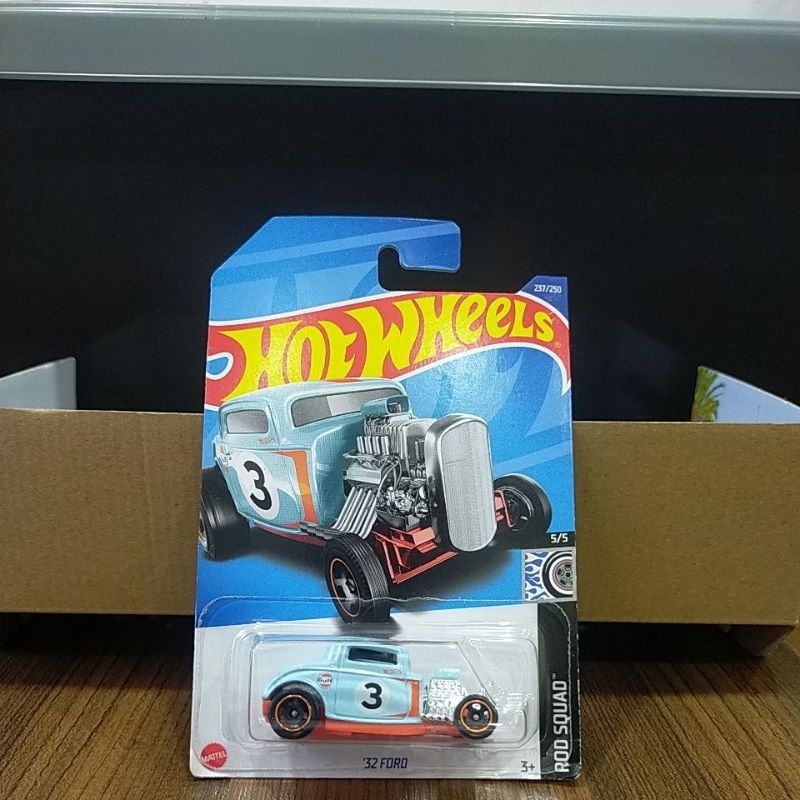 V7 HOT WHEELS 32 FORD GULF BLUE | Shopee Malaysia