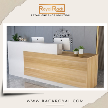RoyalRack Receiption Counter Cashier Table Commercial Office Computer ...