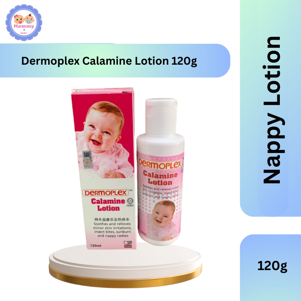 Dermoplex Calamine Lotion 120g (For Nappy Rash) Shopee Malaysia