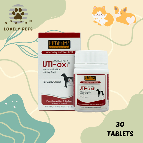 PETdiatric UTIoxi For Cat & Canine Urinary supplement(30 Tablets