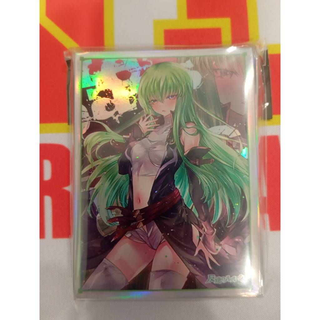 Code Geass C C Gloss Sleeve 反叛的魯路修c C 闪卡套 6 7cmx9 2cm Anime Card Sleeve Shopee Malaysia