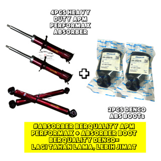 APM Performax Kancil 660 850 Heavy Duty Sport Absorber Set FRONT