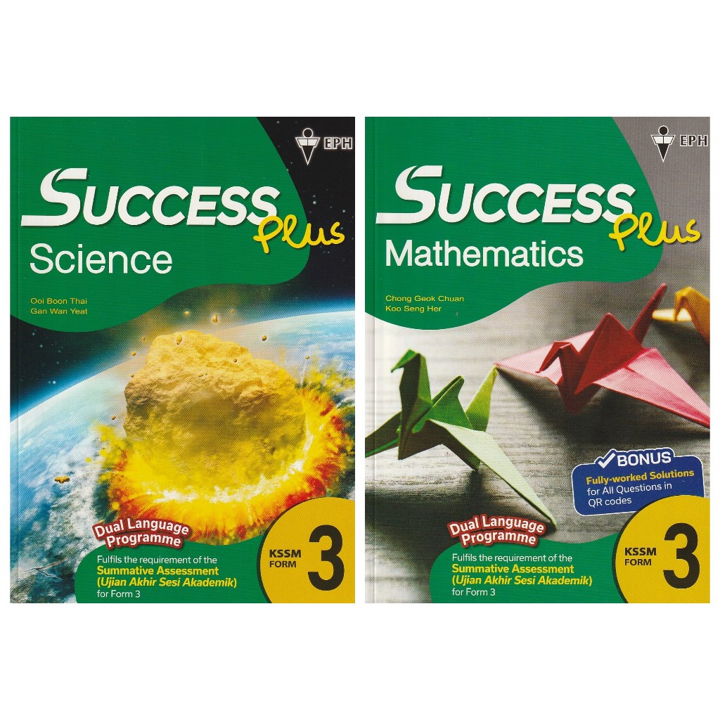 SUCCESS PLUS FORM 3 (2024) | Shopee Malaysia