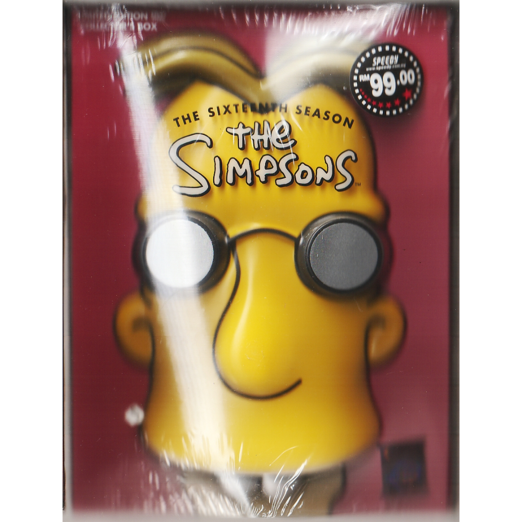 DVD THE SIMPSONS : SIXTEENTH SEASON ( ORIGINAL ) | Shopee Malaysia