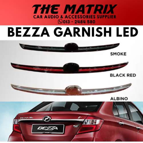 Perodua Bezza 2016 - 2023 Dynamic Rear Centre Garnish One Pcs | Shopee ...