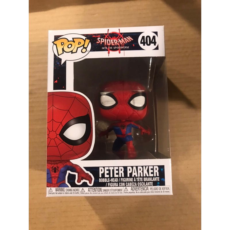 Funko pop deals peter parker 404