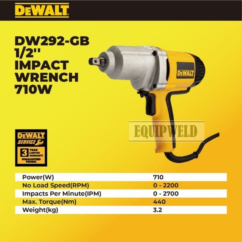 Dewalt dw292 specs sale