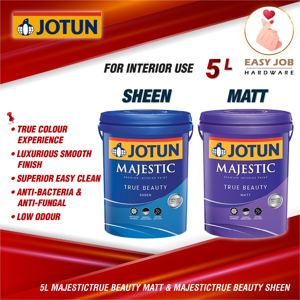 5l Jotun Paint Jotun Majestic True Beauty Matt Jotun Majestic True