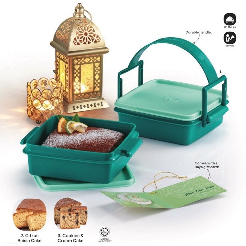 Tupperware Raya Cake Gift Set 2024 | Shopee Malaysia