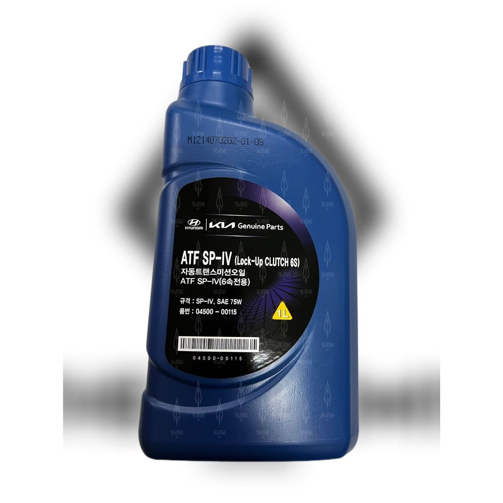HYUNDAI KIA AUTO TRANSMISSION FLUIDS SPIV/SAE75W (LOCK UP CLUTCH