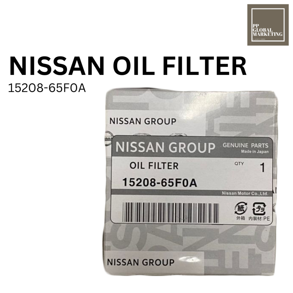 NISSAN 15208-65F0A OIL FILTER | ORIGINAL | Shopee Malaysia