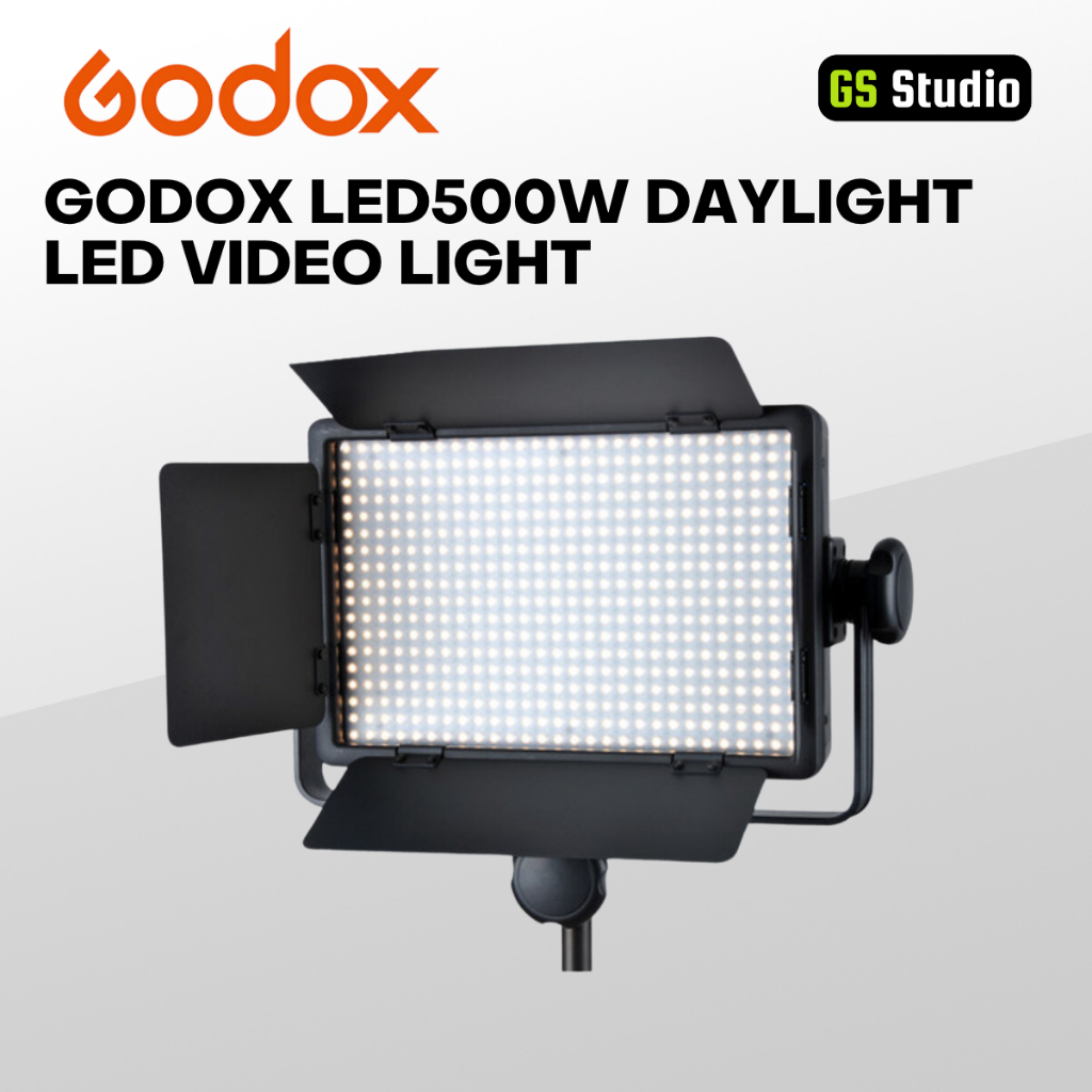Godox LED500C BiColor LED500W Daylight LED Video Light WITH KINGMA NP