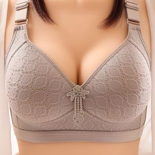 36-44 B C D DD DDD DDDD Cup Bra For Full-figured Women Front Closure Push  Up Bras Ultra-thin Plus Size Underwire Underwear