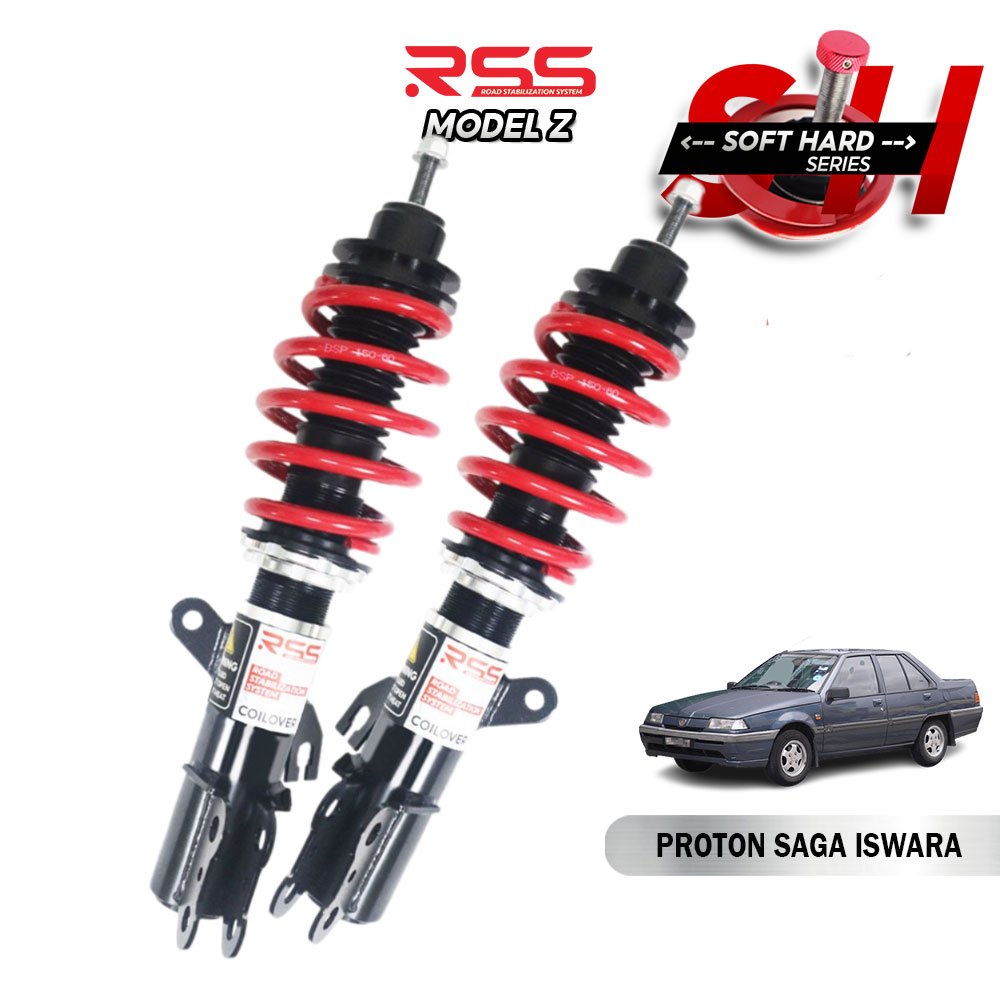 RSS Model Z Adjustable Absorber Suspension High Low Soft Hard Bodyshift
