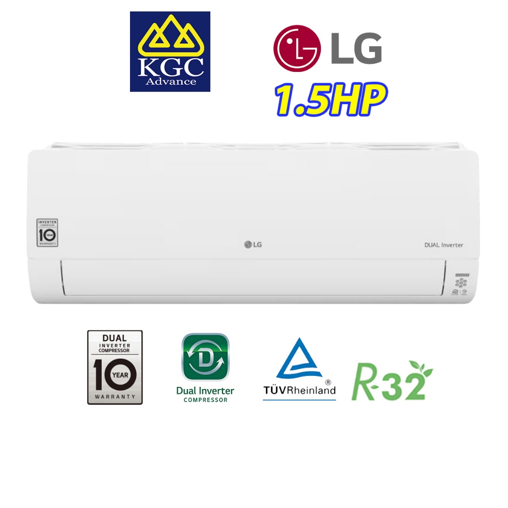 LG (1.5HP) S3-Q12JAPPA Dual Inverter Premium Air Conditioner with ...