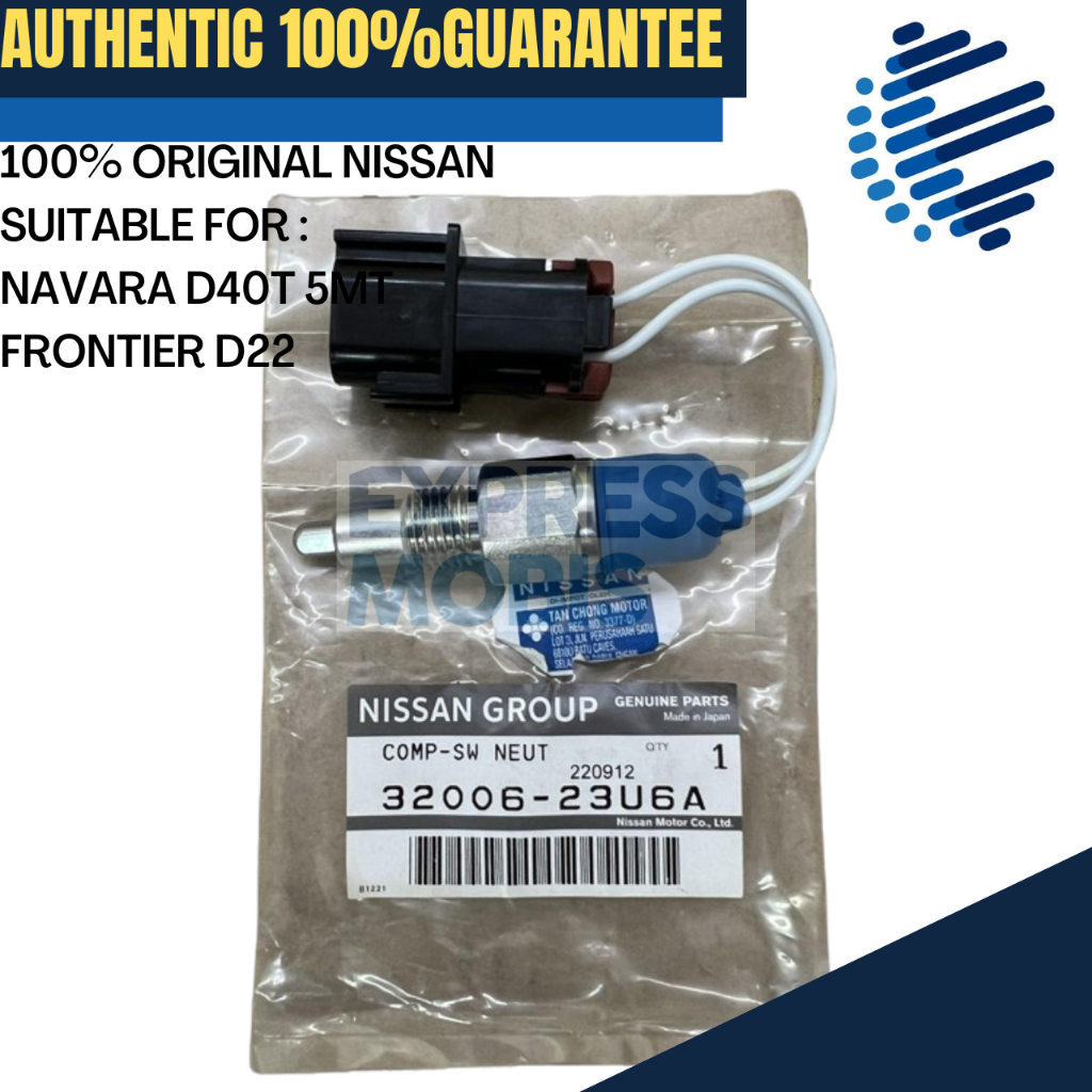 100 ORIGINAL NISSAN NAVARA REVERSE SWITCH ( BLUE ) 3200623U6A NAVARA