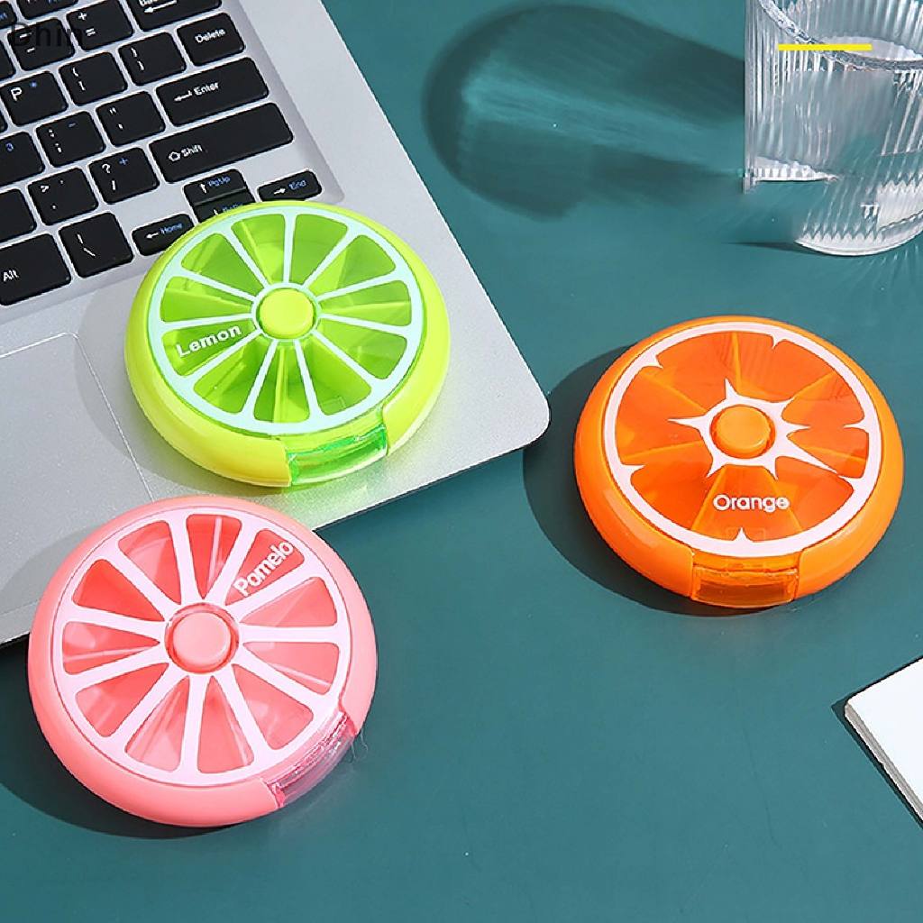 Mini Pill Box Weekly Medicine Pill Box Rotag Pill Box Case Splitter ...