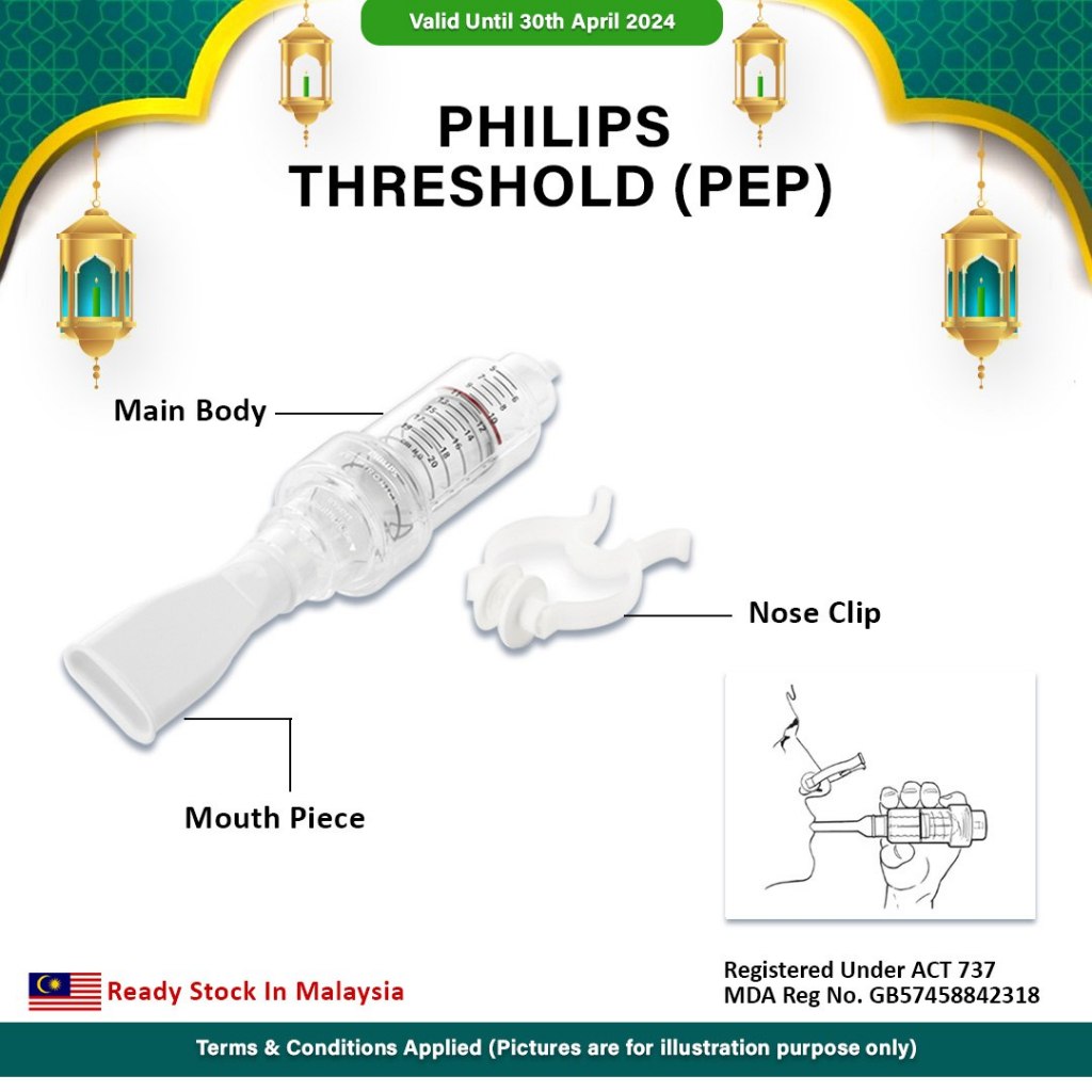 (MDA APPROVED) Philips Respironics Threshold Positive Expiratory
