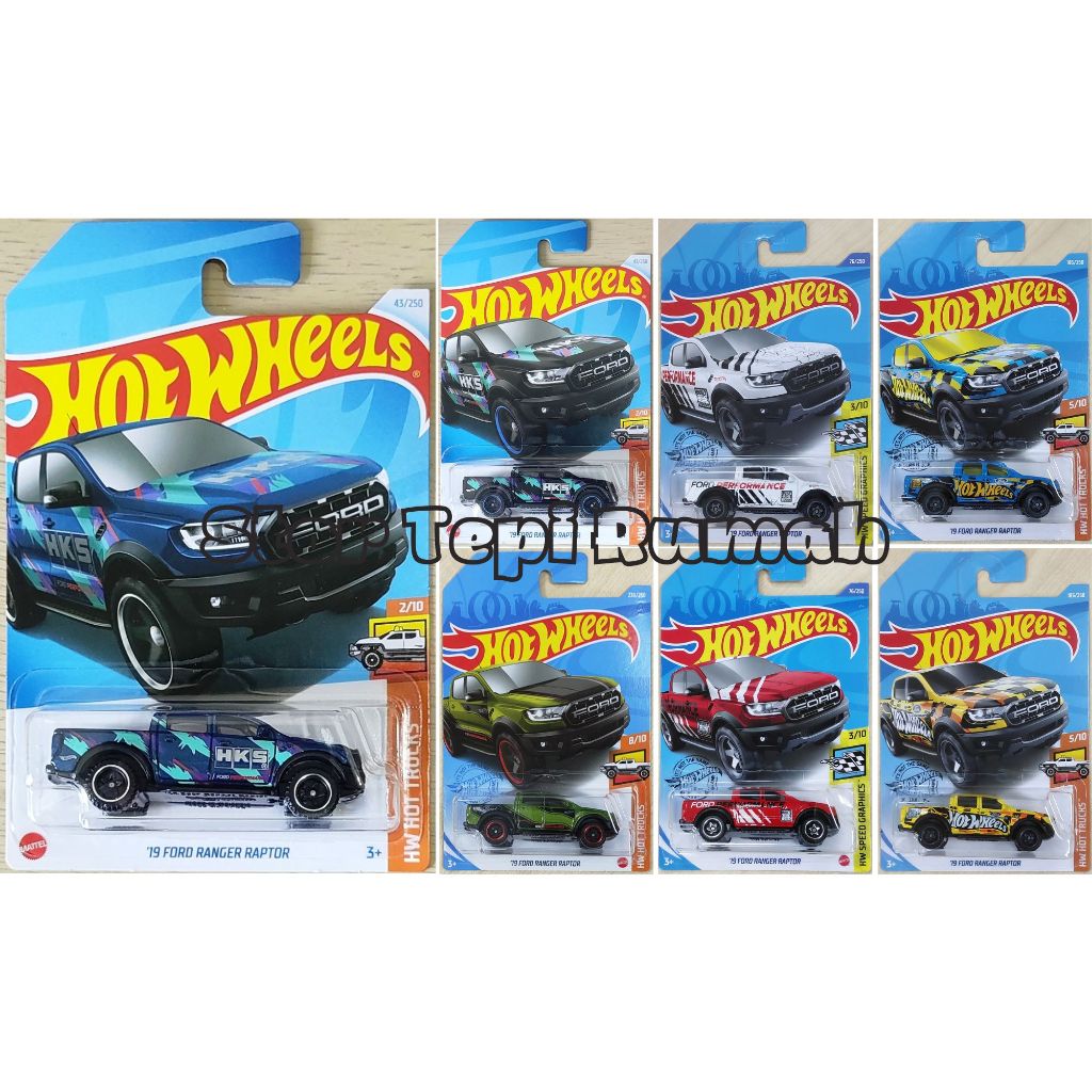 Hot wheels ford raptor 2024 2019