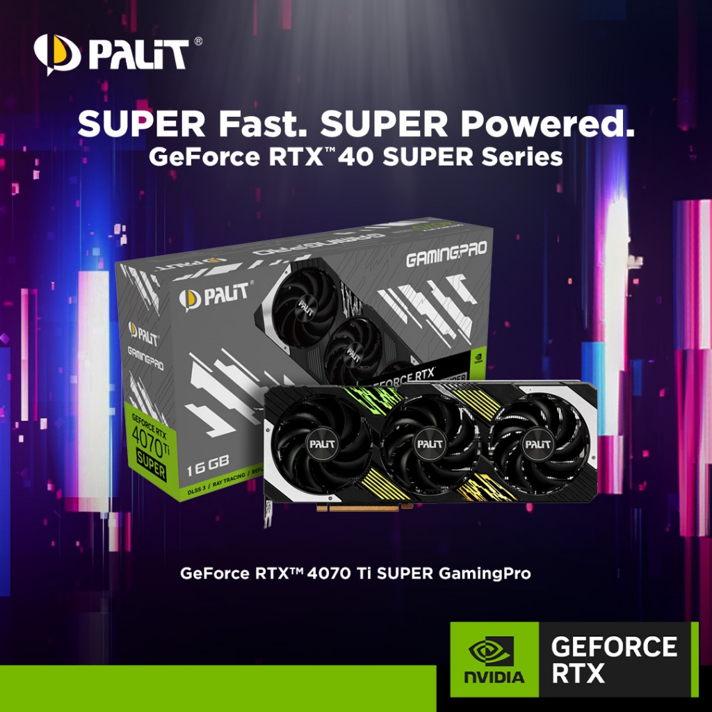 Palit Nvidia Geforce Rtx™ 4070ti Super 4070 Super Rtx 4070 Dual Gaming Pro Graphics Card