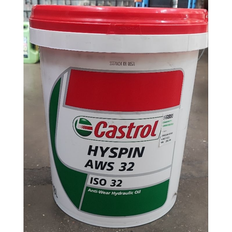 Castrol HYSPIN AWS 32 ISO 32 hydraulic oil hydraulic fluid 100 original ready stock Shopee