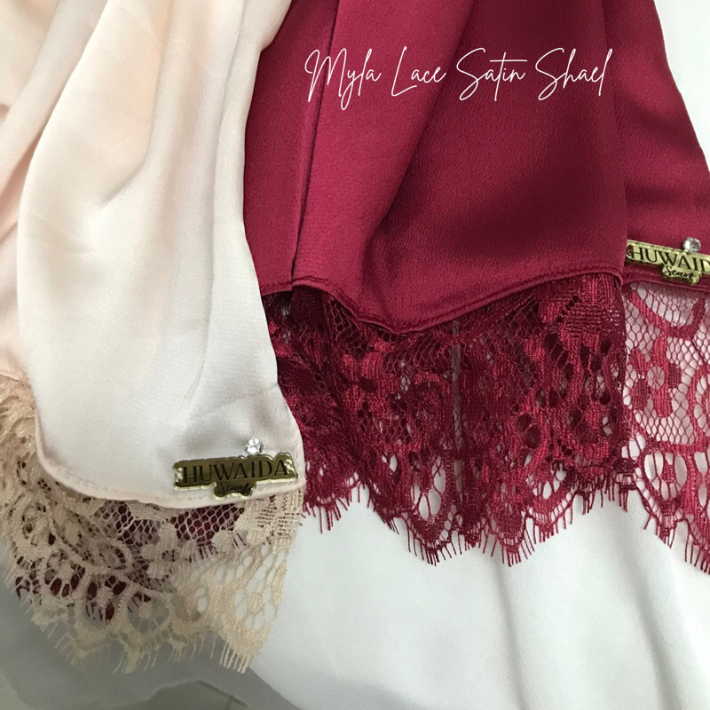 shawl satin luxe