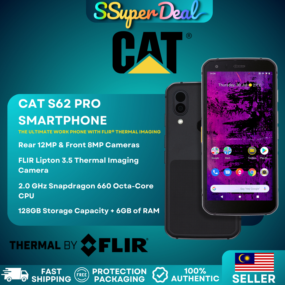 CAT® S62 PRO The ultimate work phone | Shopee Malaysia