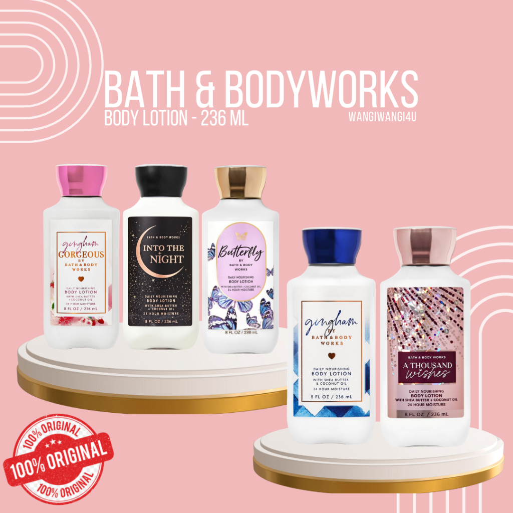 BATH AND BODY WORKS BODY LOTION BBW LOTION ORIGINAL BODY CREAM BODY