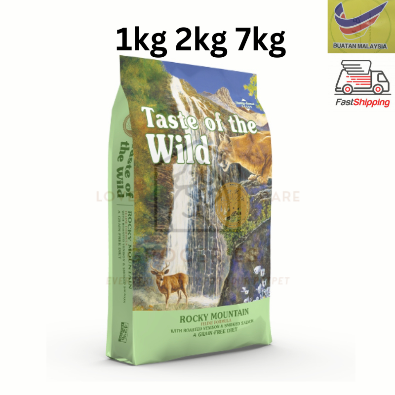 Taste of the Wild New Stock 7kg Rocky Mountain TOTW Feline