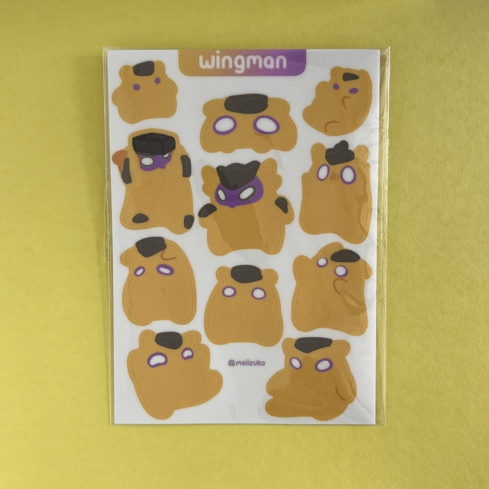 Valorant A6 Sticker Sheet Wingman & Cat Omen Series | Shopee Malaysia