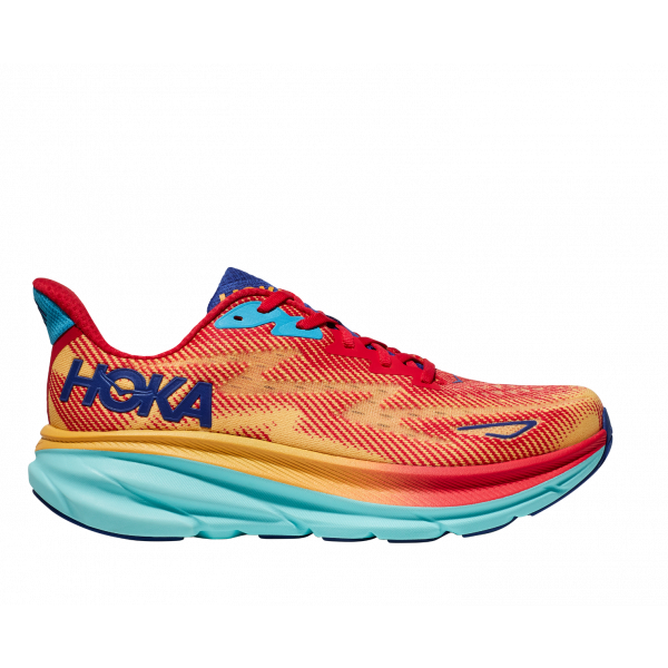 Hoka Clifton 9 | Women's | Cerise / Cloudless | Shopee Malaysia