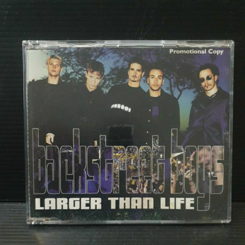 Backstreet Boys - Larger Than Life (Single) | Shopee Malaysia