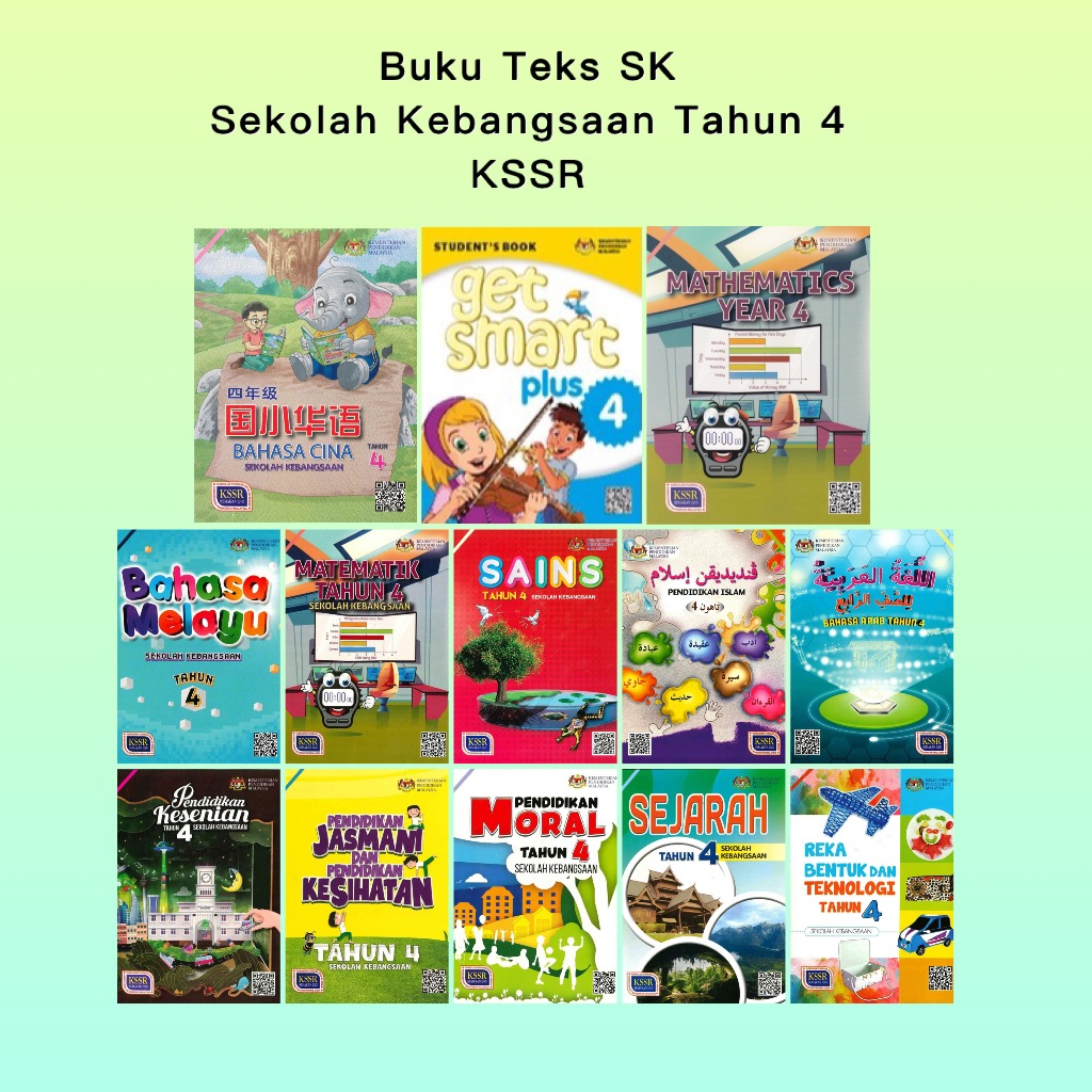 【Tahun 4 SK Teks】 Buku Teks Tahun 4 Sekolah Kebangsaan KSSR Semakan ...