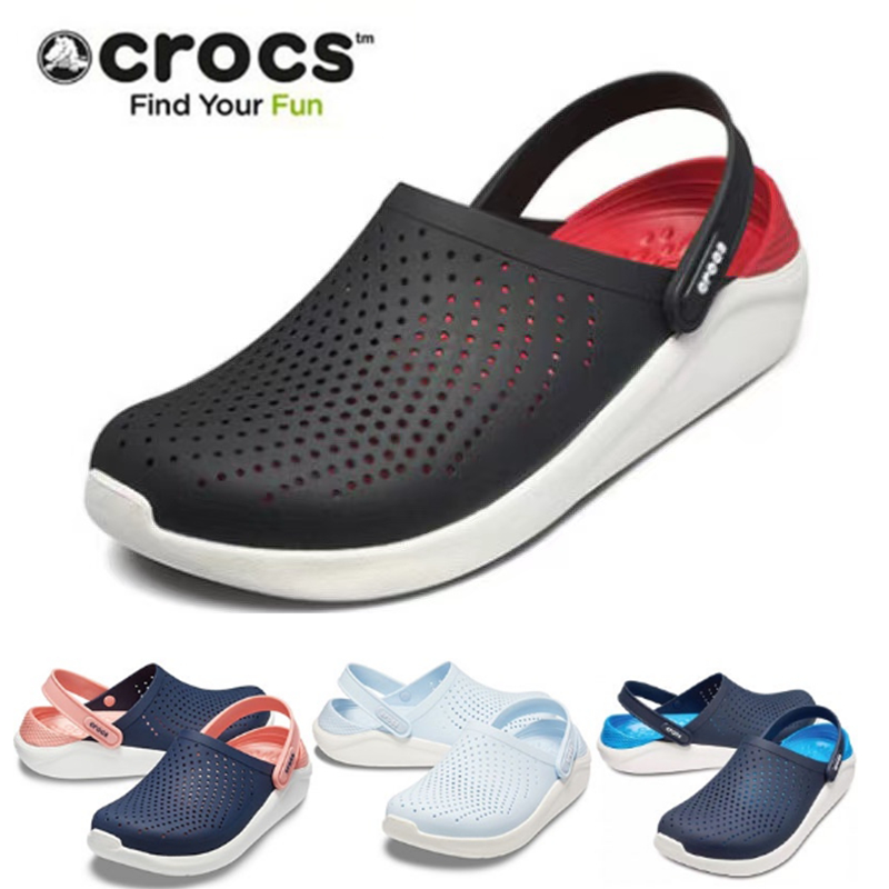 Malaysia Spot Crocs Literide Clog Stylish Comfortable Home Slippers ...