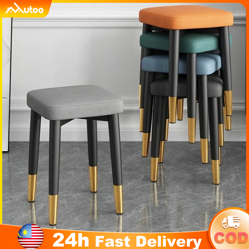 Mutoo Dining Chair cafe Chair Living Room chair Stool Dressing Chair ...