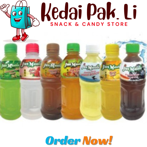 [KPL] JusMaster Asian Juice Drink 320ml (AsamJawa/Calamansi/AsamBuah ...