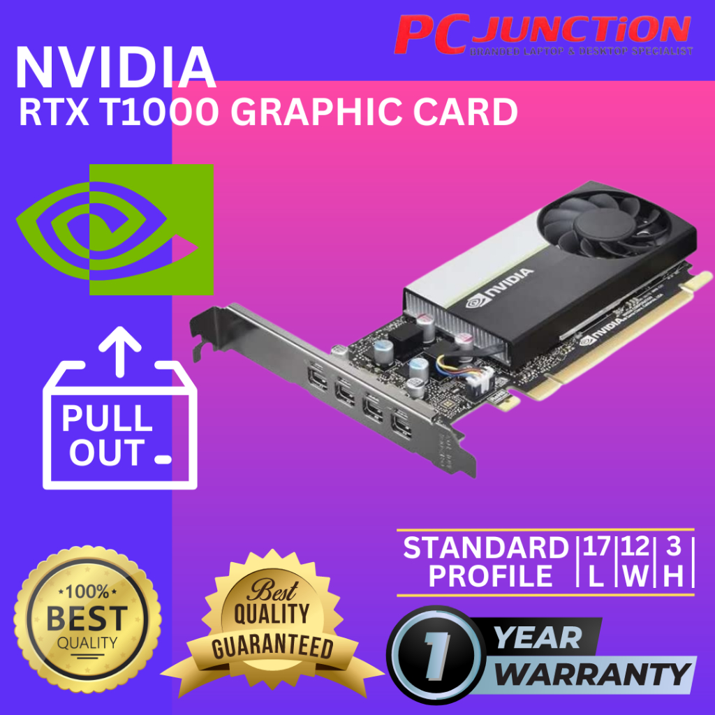 NVIDIA QUADRO T1000 GRAPHIC CARDS - 8GB GDDR6 | Shopee Malaysia