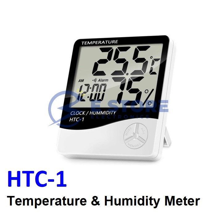 HTC1 Temperature & Humidity Meter Shopee Malaysia