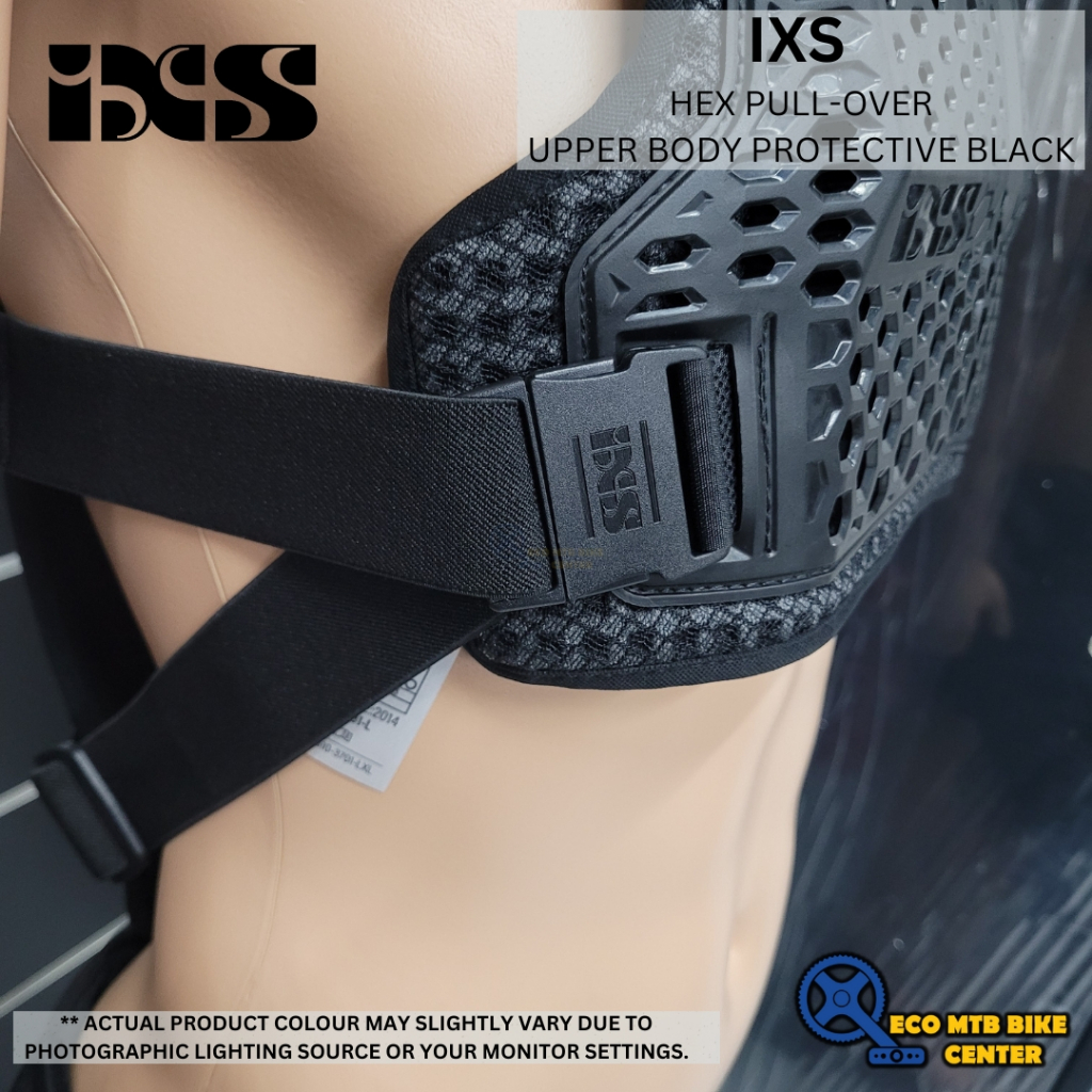 IXS Hex Pull-Over Easily Slips Lightweight Chest & Back Protection On